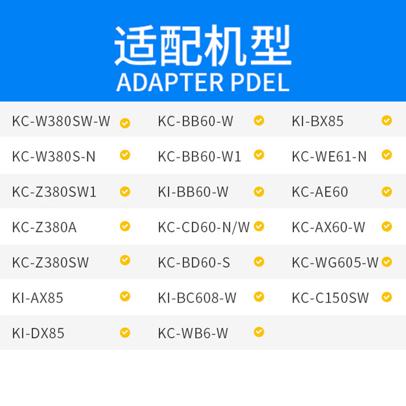 夏普(SHARP) FZ-BB60W1X 适配KC-Z380,KC-BB60 空气净化器滤网套装计价单位:套)