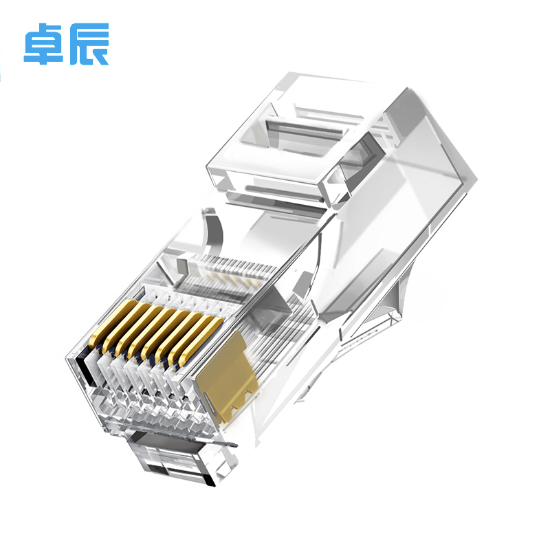 卓辰ZC-7S七类网线水晶头 10颗/盒(单位:盒)