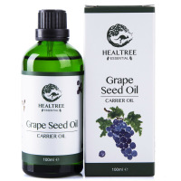 HEALTREE 葡萄籽油100ml 纯基础油基底按摩精油淡斑保养除皱澳洲进口植物油慧凝