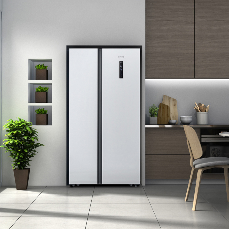西门子 KA50NE20TI 502升 对开门 纤薄嵌入风冷无霜 变频节能 冷藏展示柜高清大图
