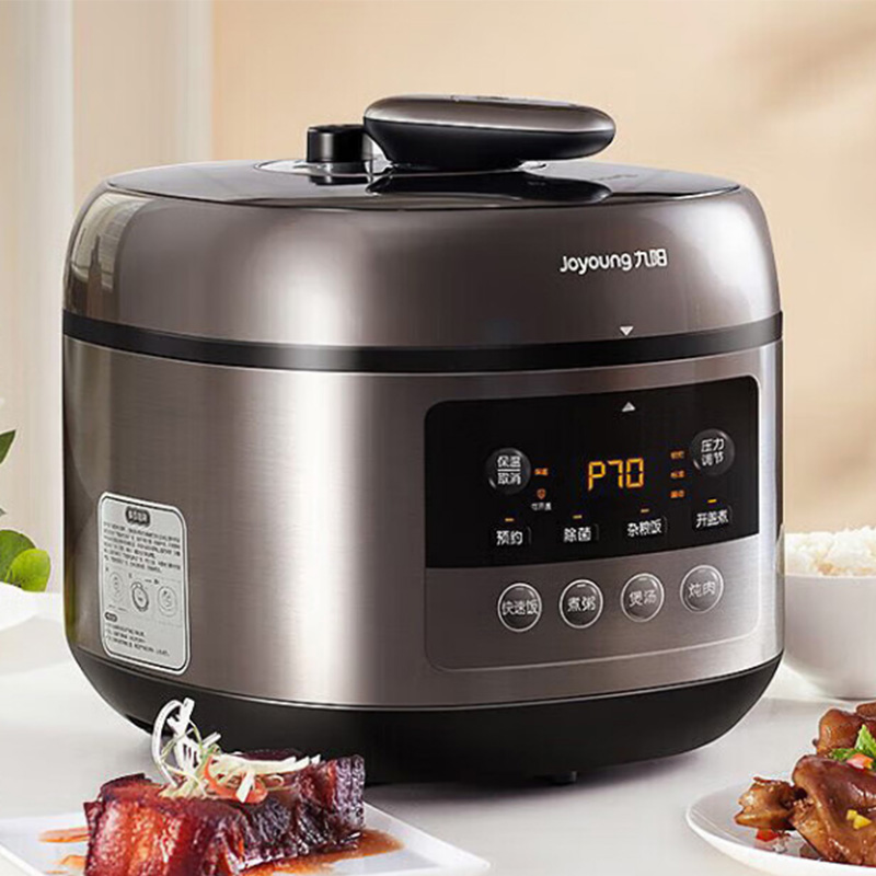九阳电压力锅5L一键排气大屏显示高效煲煮Y50C-B2501高清大图