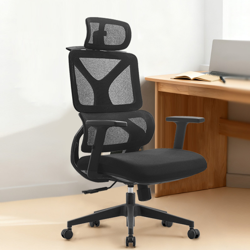 臻远 ZY-8939 办公椅人体工学椅转椅 定型棉黑框 单位:把高清大图