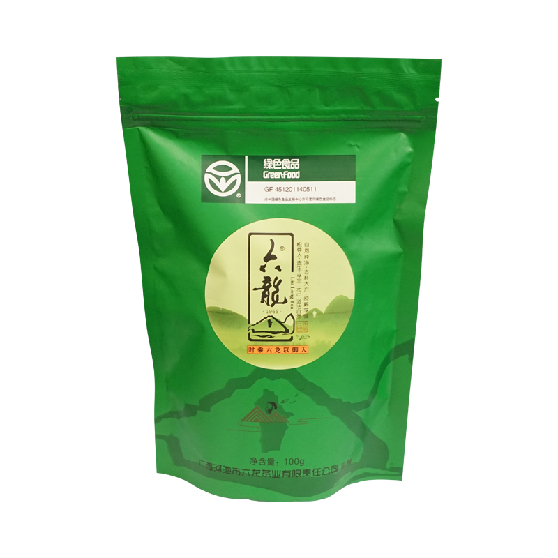 瑶家庄绿茶 【六龙茶】南丹特产六龙绿茶袋装绿茶100