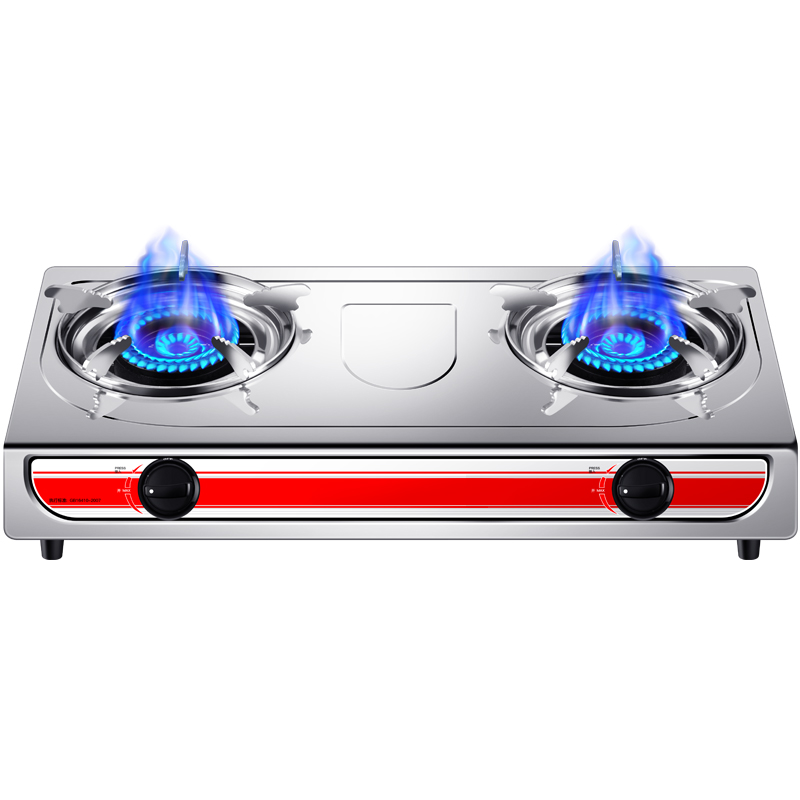 双眼灶灶台煤气灶老式非嵌入式炉具熄火保护大火家用灶头灶具液化气灶