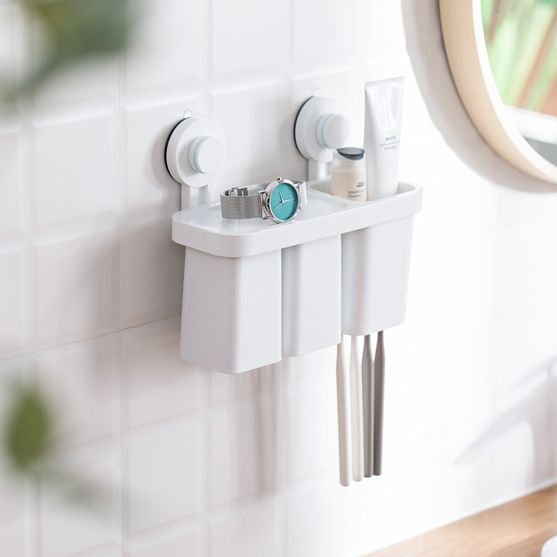 茶花 卡乐免打孔吸壁排钩挂钩 255002高清大图