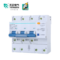 天正电气 DZ47LE-125 3P+N 30mA 热磁式 400VAC 01070060266 微型漏电保护断路器