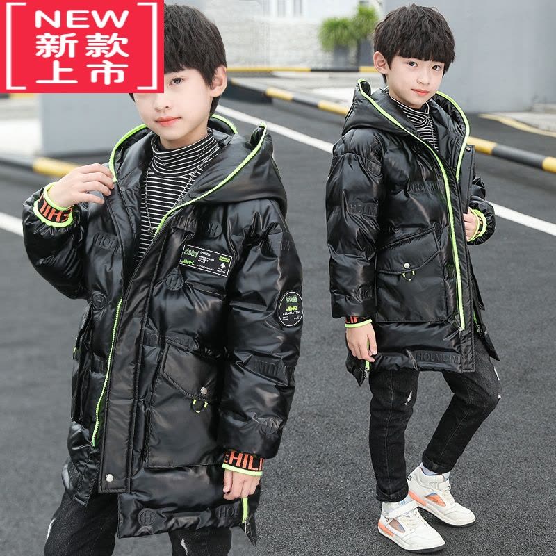 可莉允儿童装男童冬装棉服外套2022新款秋冬季中大童加厚羽绒棉衣洋气潮图片