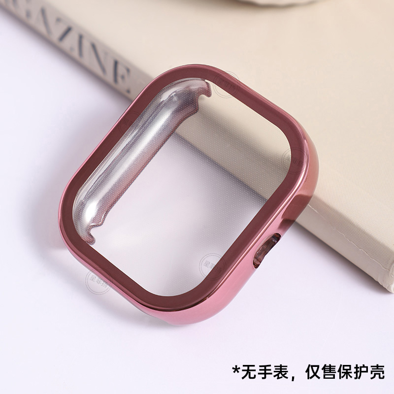 适用新款红米watch6保护壳redmi5钢化防摔保护壳膜一体Redmi4手表5代全包钢化膜表盘防刮摔智能运动3264高清大图