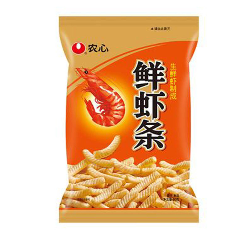 农心鲜虾条90g袋