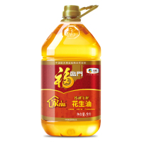 【福临门】食用油粮油 家香味土榨一级 花生油5L/桶