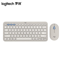 罗技（Logitech） 时尚系列 PEBBLE 2 COMBO键鼠套装 无线键鼠套装 双模连接 自