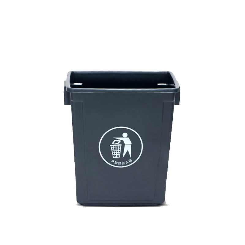 奇桄烁垃圾桶灰色20L个高清大图