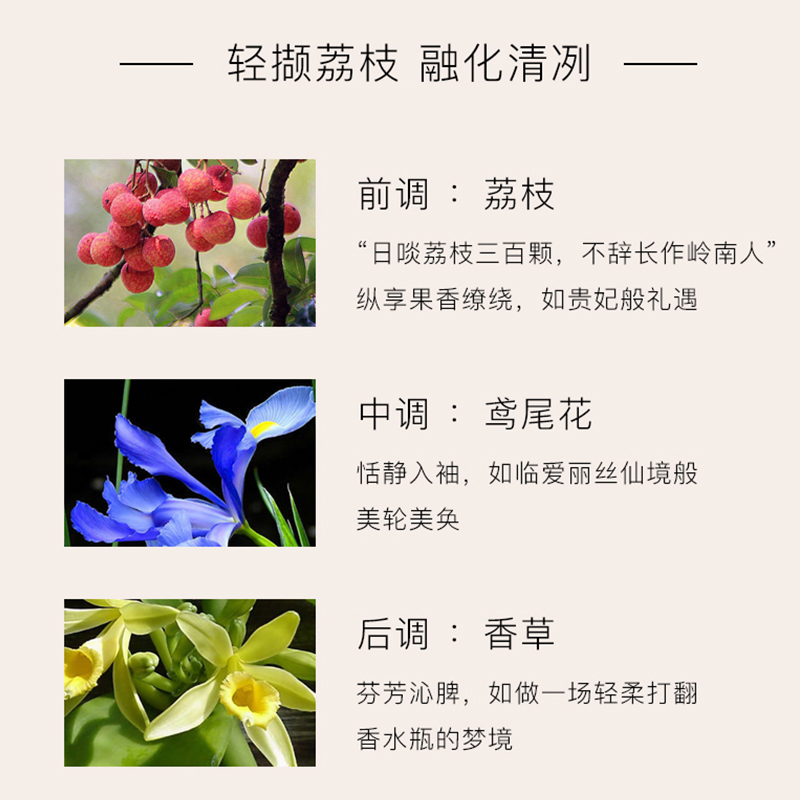 东方宝石 香氛沐浴油(荔枝果香)250ml 意大利进口沐浴露清爽不油保湿嫩肤男女通用