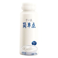 味全简单点原味烤酸奶唯果粒草莓芒果黄桃 简单点原味8瓶