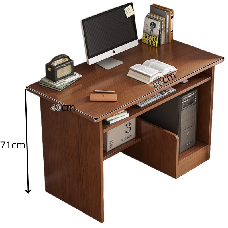 伊洛源 实木电脑桌 80*40*71cm张