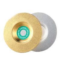 丛林狐 玻璃专用磨片金刚石角磨机抛光打磨大理石石材瓷砖砂轮切割片开槽 100*10有齿钎焊片
