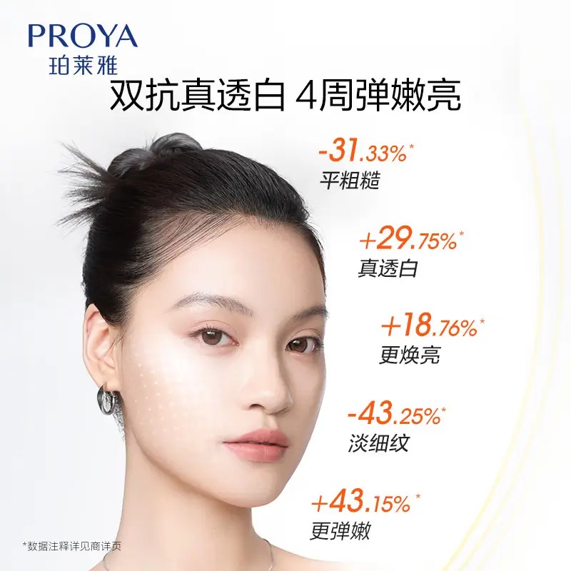 珀莱雅双抗焕亮清透水160ML+清透乳120ML+焕亮精华液30ML高清大图