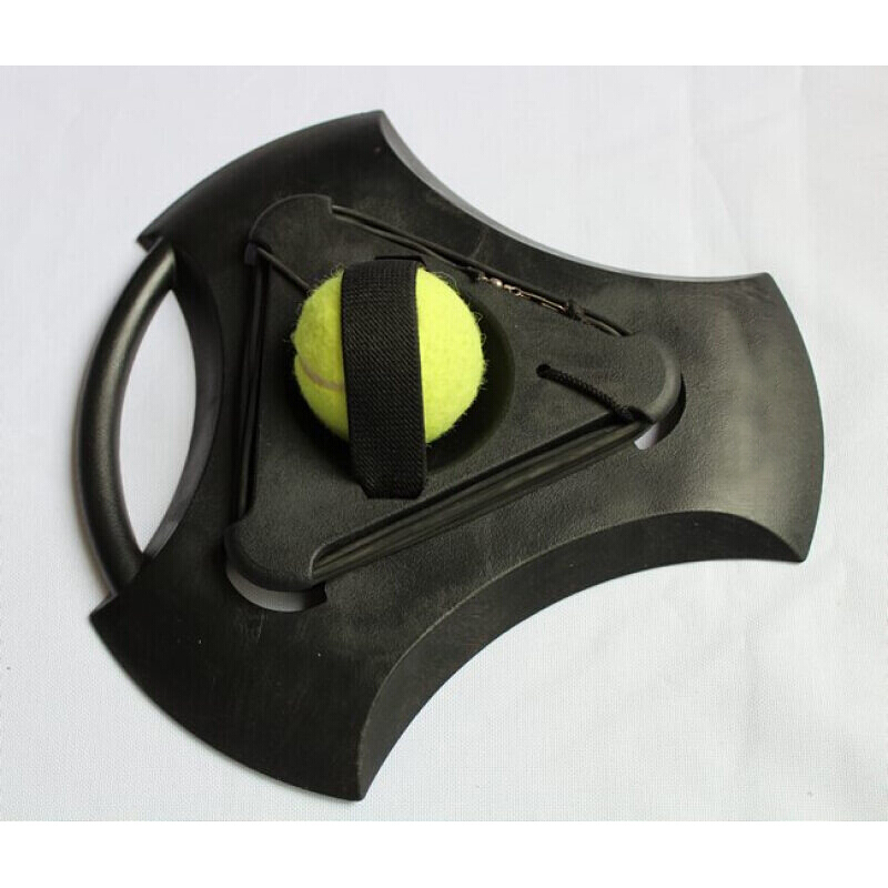 网球训练器底座 网球练习器 网球陪练器 单人网球训练底座盘