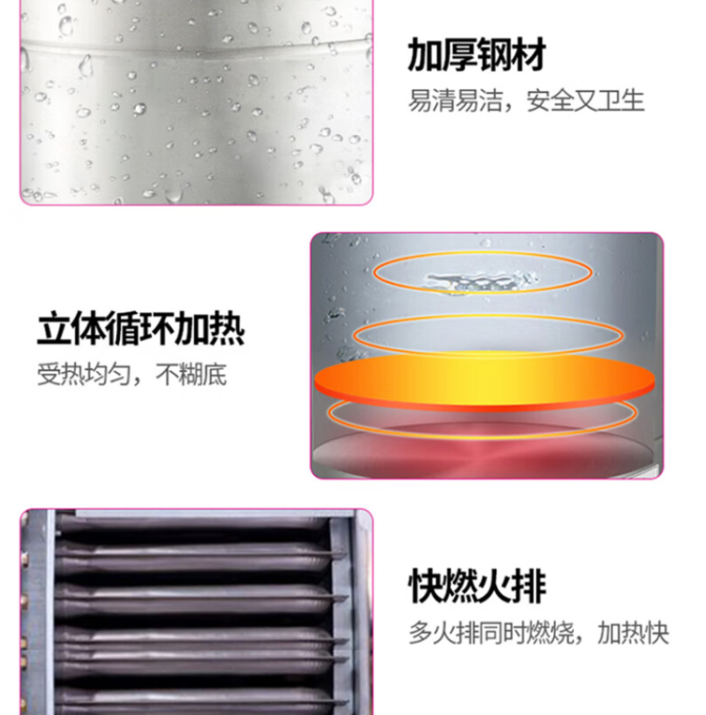 乐创(lecon)煮面桶LC-J-BWT400P高清大图