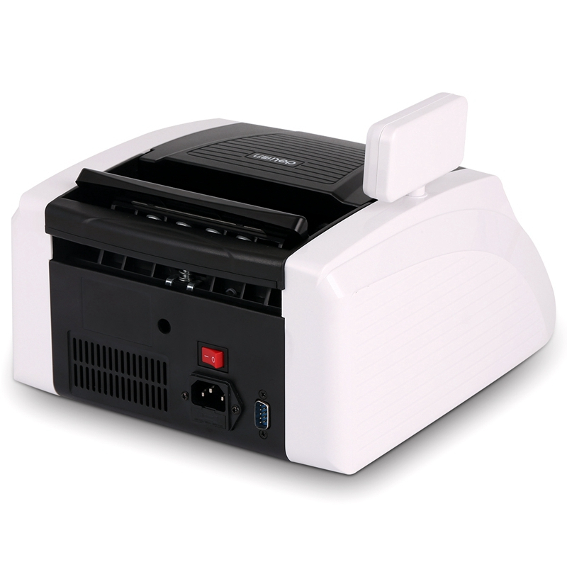 得力deli3925点验钞机银行专用小型智能语音人民币点验钞机