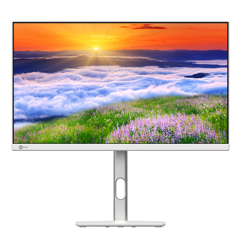 联想(Lenovo)来酷2729一体机台式机电脑27英寸升降(i5-12450H 16G 512G Windows11) 白高清大图