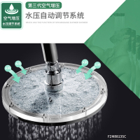 法恩莎卫浴大力神马桶坐便器FB16127软硅胶3出水精铜主体花洒套装