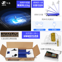 称重电子秤台秤150KG商用电子称折叠台称300kg计价秤水果磅秤 普通按键1.2mm盘红字150KG