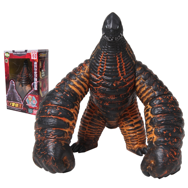 怪兽 雷德王 哥莫拉 贝利亚 软胶公仔男孩 ex雷德王e63625-1
