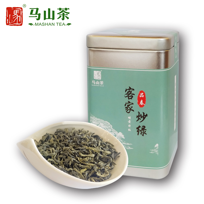 [梅州助农馆]马山茶 客家炒绿 传统炒绿茶 客家炒绿 传统工艺 150g