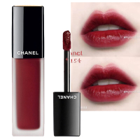 [国内专柜正品]CHANEL香奈儿丝绒唇釉6ml#154姨妈色