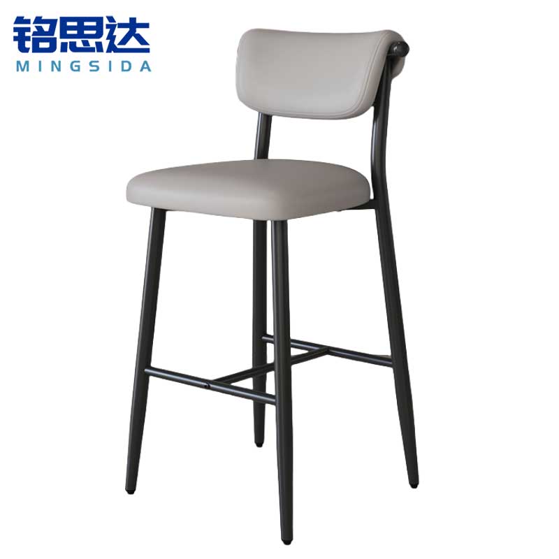 铭思达吧台椅65cm坐高把高清大图