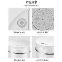 奥克斯(AUX) XPB15-108 半自动单桶迷你 非全自动洗衣机 透明白(蓝光杀菌款)