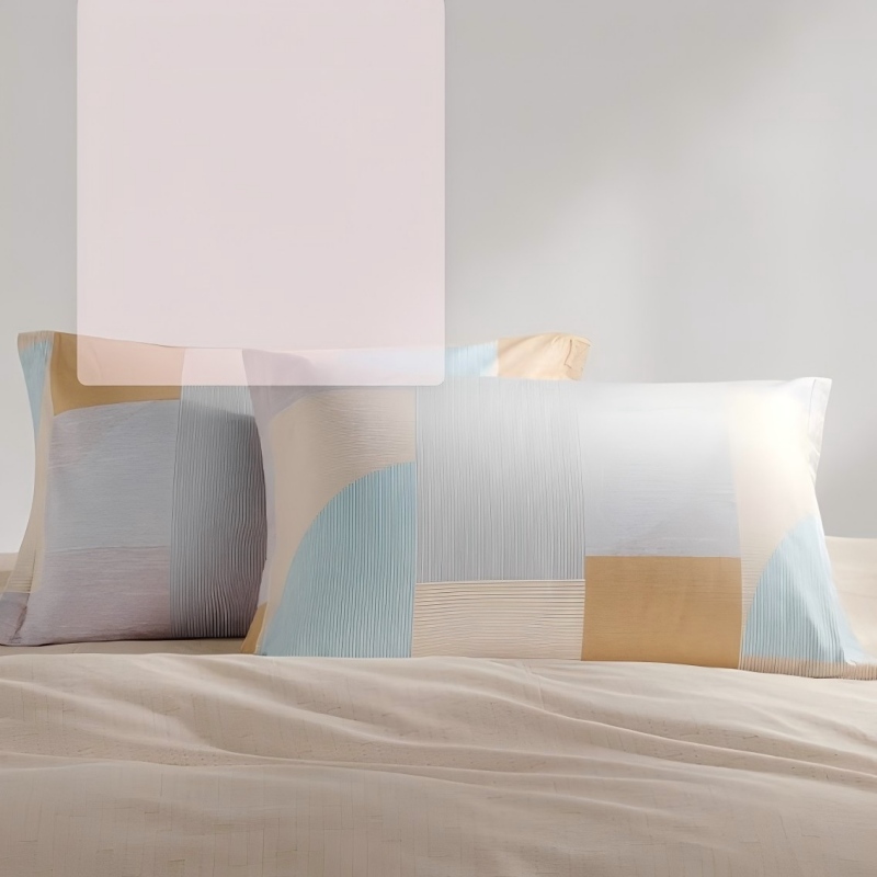 孚日家纺(SUNVIM) 洁玉 优雅格调抗菌四件套 黄色(S)DST2-015