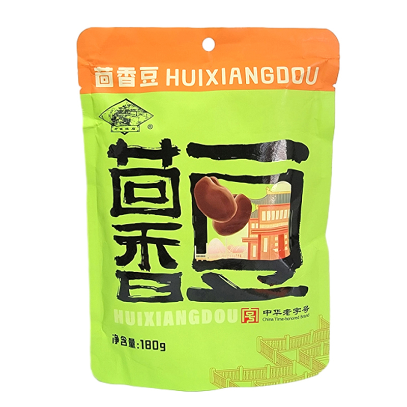 老城隍庙茴香豆袋装180g中华老字号年货休闲零食品高清大图