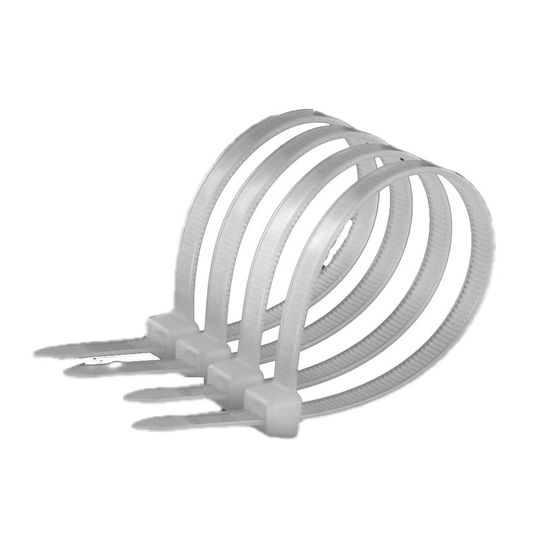 旋达尼龙扎带 (200根每包,黑色/白色) 5*250mm/根高清大图