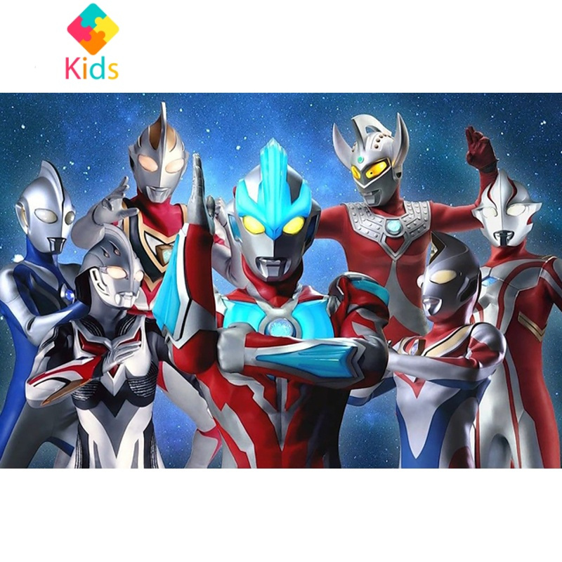 奥特曼的拼图玩具儿童益智6岁以上木质大号1000片欧布捷德500片真智力