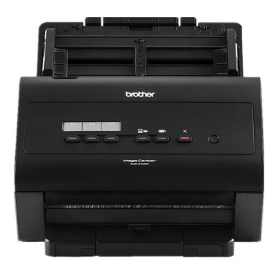 兄弟(brother)ADS-2400N 馈纸式有线网络扫描仪 A4双面高速 每分钟40张/80面 黑色