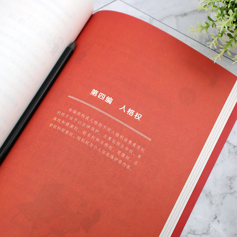 [案例解读]漫画民法典 [正版]漫画版民法典2024年版新版中华人民共和国法律常识一本全理解与适用全套实用2021年版法高清大图