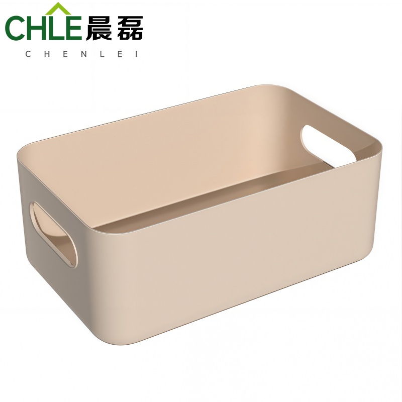 晨磊 收纳筐 奶茶黄不带盖 个高清大图