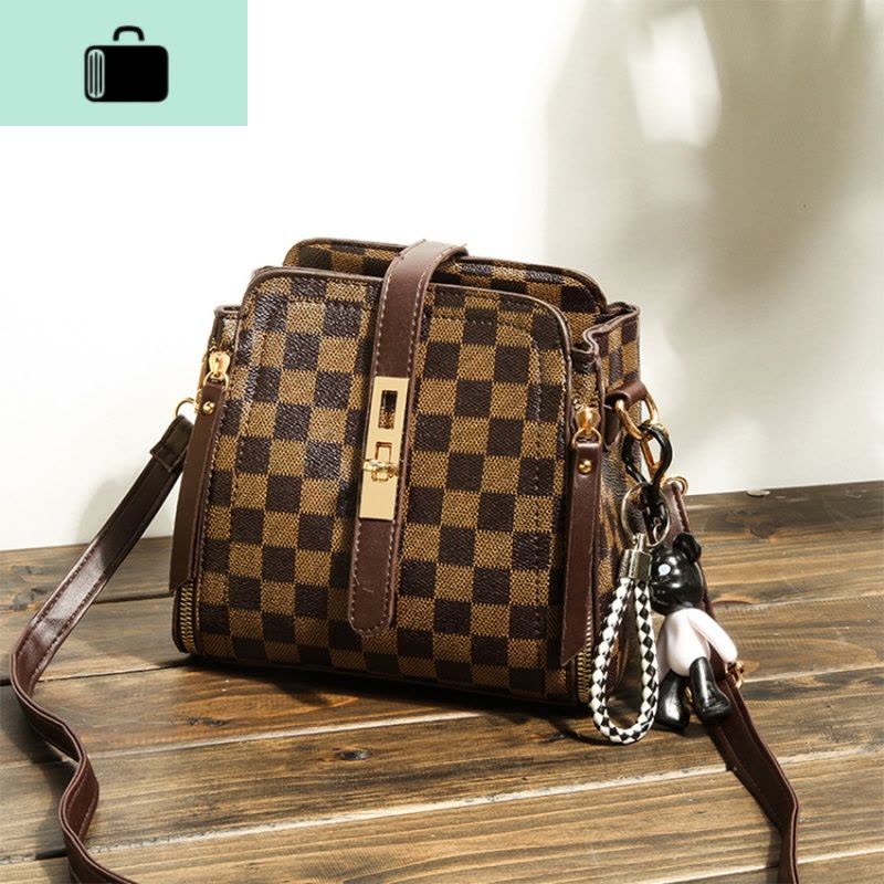 潮流包包女包2020年新款韩版简约小包单肩斜挎水桶包百搭手提NEW LAKE女士单肩包图片