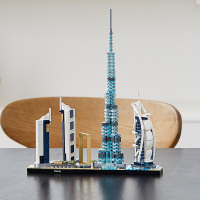 LEGO乐高建筑系列迪拜天际线21052 男孩女孩16岁+生日礼物 玩具积木