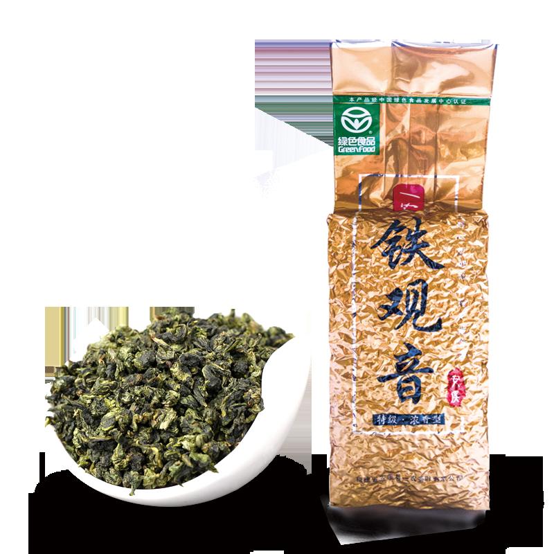 绿色食品认证 一农特级浓香型安溪铁观音250g/袋 乌龙茶茶叶 福建茗茶高清大图