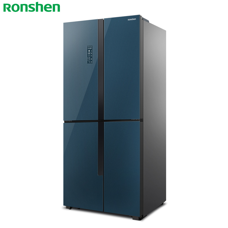 容声bcd429wd15fpc429l十字四门双开彩晶玻璃冰箱一级风冷变频无霜