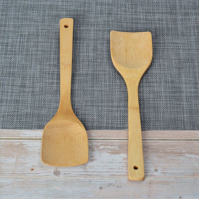 品竹竹锅铲家用厨房不粘锅炒菜铲子竹制长柄平底锅厨具加厚加长铲 长