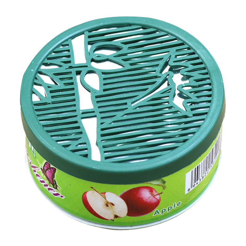 鸣固LC8681 空气清新剂固体芳香剂 固体清香剂空气芳香剂 苹果味 4个