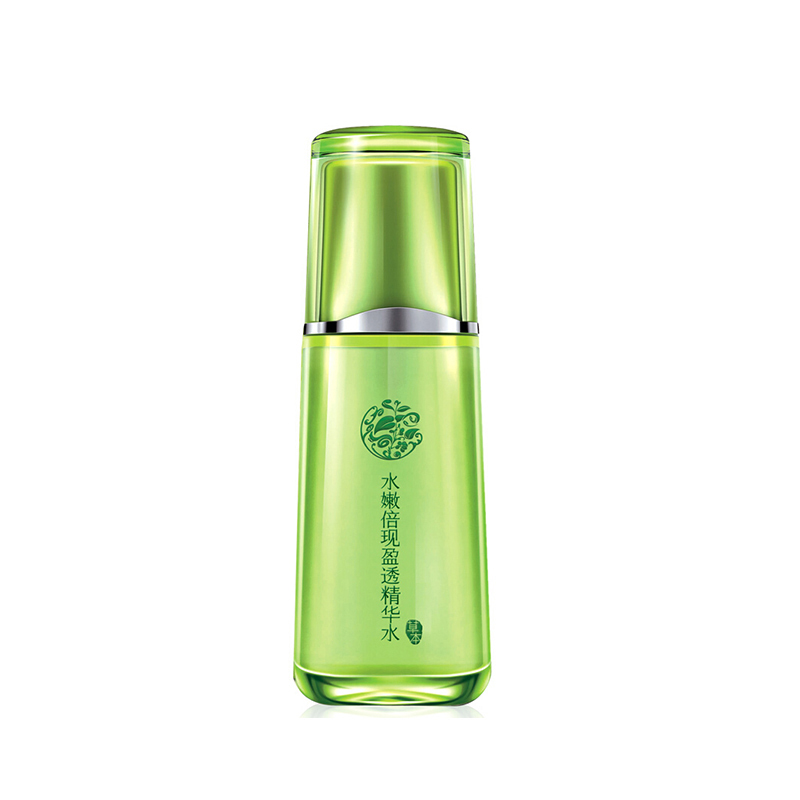 百雀羚(PECHOIN)水嫩倍现至尚 套装(洁面95g+水100ml+隔离乳40g+精华霜50g)高清大图