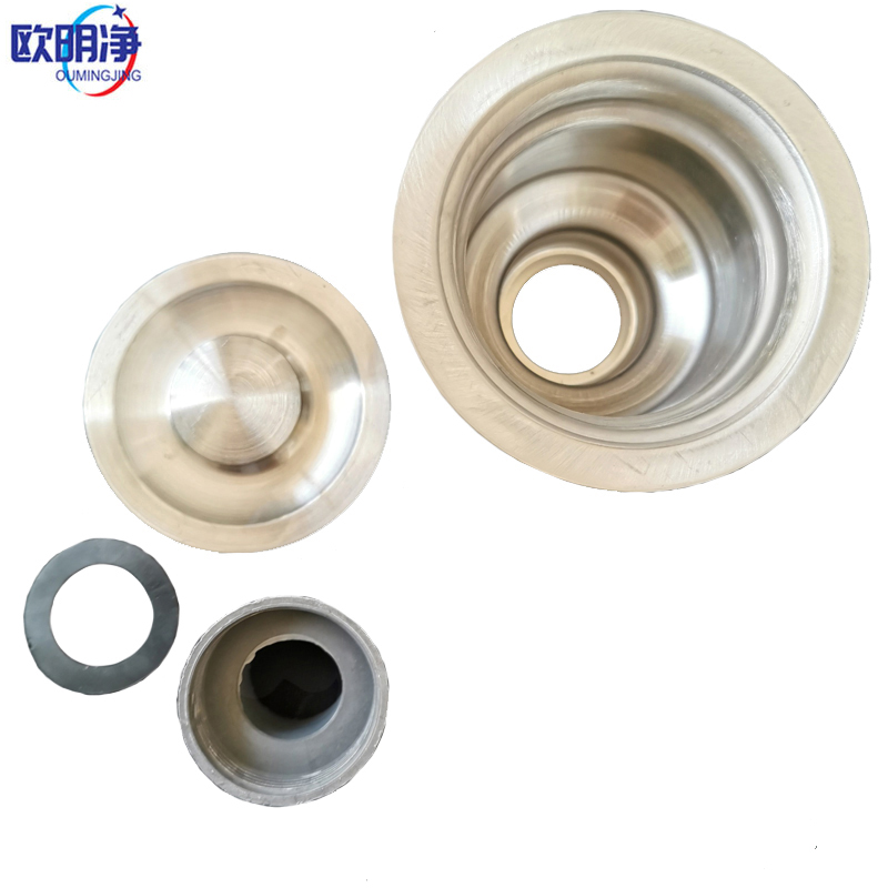 洗菜盆下水器不锈钢洗碗池水槽下水口配件 直径11cm 个高清大图