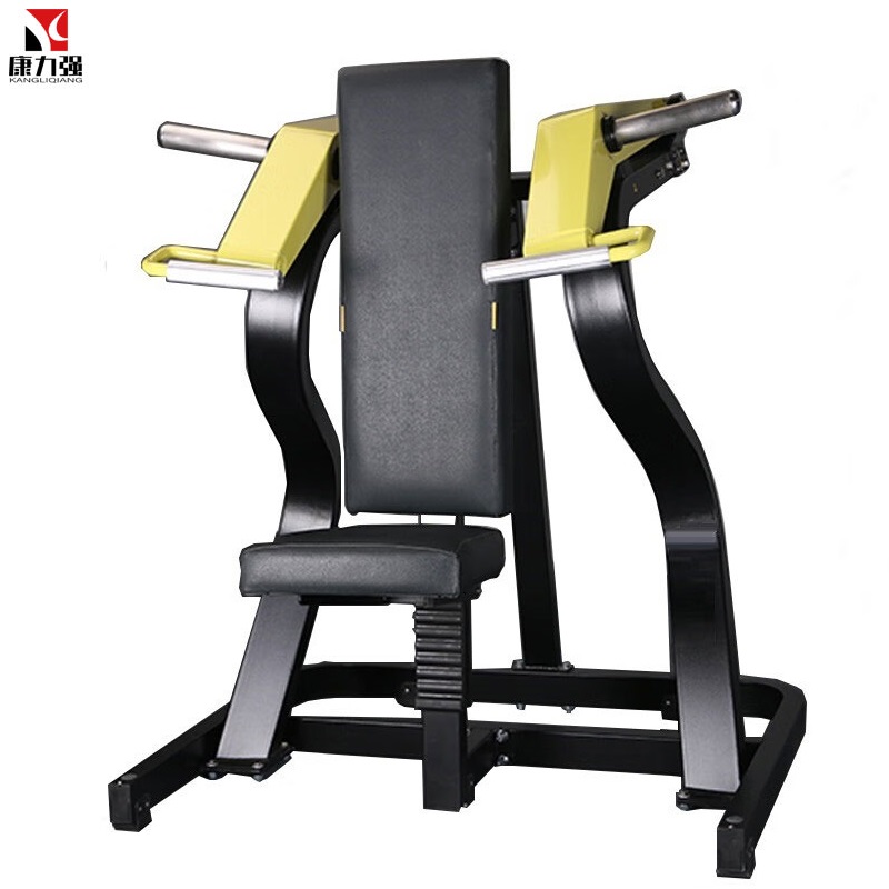 康力强KLQ835商用坐式举肩推肩训练架大黄蜂系列肌肉专项练习自由力量器械高清大图