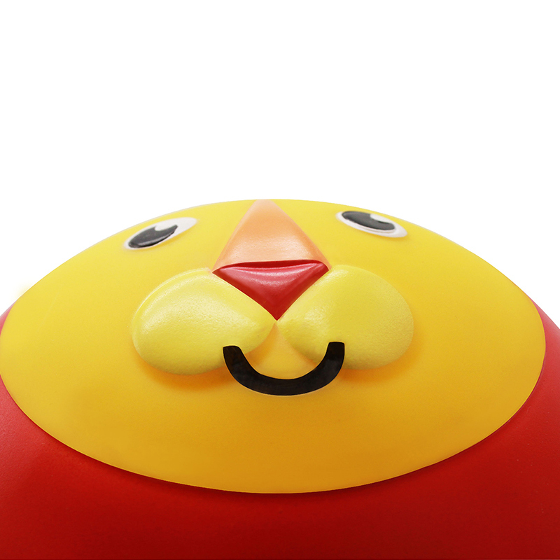 费雪(Fisher Price) 狮子立体拍拍球 趣味造型拍打弹力球儿童玩具球15cm宝宝充气皮球幼儿运动玩具F0937