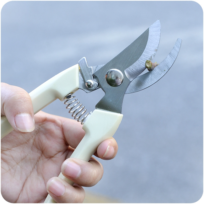 不锈钢树枝修枝剪采摘水果花木剪古达园林果树花卉枝嫁接园艺剪刀工具